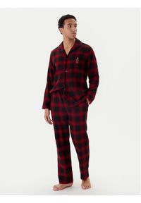 Polo Ralph Lauren Piżama 714915985003 Czerwony Regular Fit. Kolor: czerwony. Materiał: bawełna #1