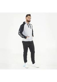 LEGEA - Komplet dresowy STORED. Kolor: szary. Materiał: dresówka. Sport: fitness #1