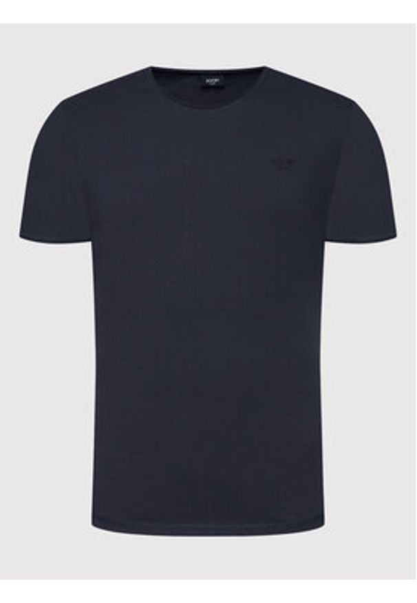 JOOP! Jeans T-Shirt Jjj-05Cliff 30032103 Granatowy Regular Fit. Kolor: niebieski. Materiał: bawełna