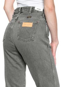 Wrangler - WRANGLER RETRO STRAIGHT GREY MULES W238RJ24R 112127879. Stan: podwyższony. Styl: retro #2