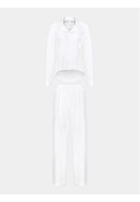 Bluebella Piżama Tarcon 41840-WH Biały Regular Fit. Kolor: biały. Materiał: wiskoza #1