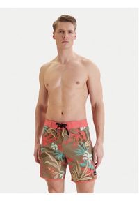 Quiksilver Szorty kąpielowe Surfsilk Scallop 18" EQYBS04862 Beżowy Regular Fit. Kolor: beżowy. Materiał: syntetyk #2