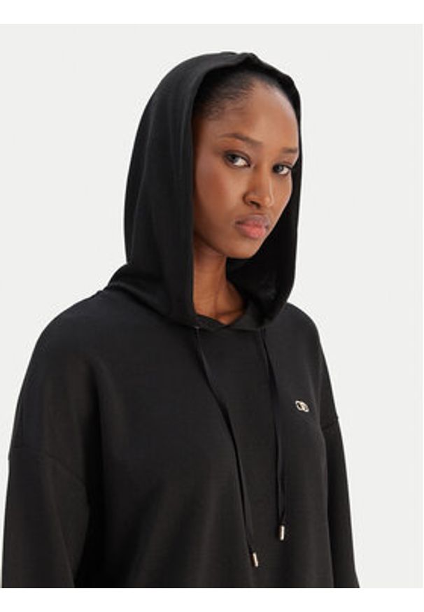 Liu Jo Sport Bluza TF5285 J4747 Czarny Regular Fit. Kolor: czarny. Materiał: syntetyk. Styl: sportowy