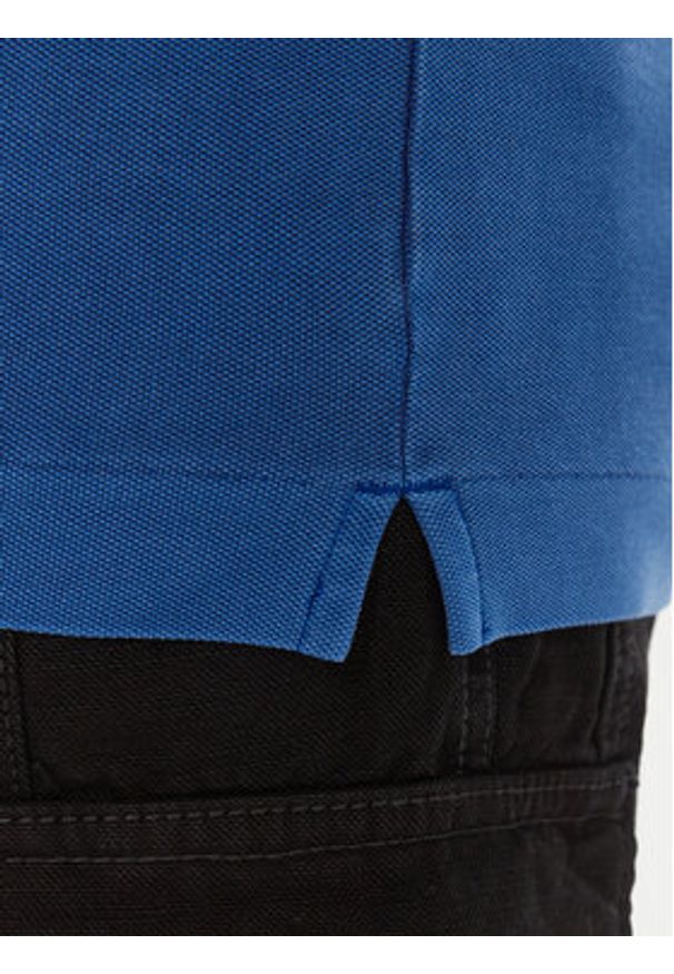 G-Star RAW - G-Star Raw Polo Dunda D11595-D756 Niebieski Slim Fit. Typ kołnierza: polo. Kolor: niebieski. Materiał: bawełna