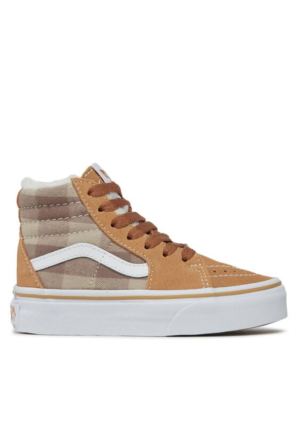 Vans Sneakersy Uy Sk8-Hi VN0A4BUWBF21 Brązowy. Kolor: brązowy. Materiał: materiał. Model: Vans SK8