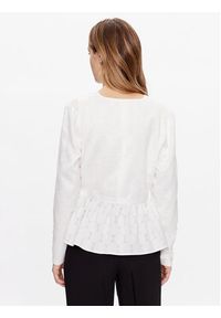 Bruuns Bazaar Bluzka Cuckoo Ingrid BBW3329 Biały Regular Fit. Kolor: biały. Materiał: wiskoza #5