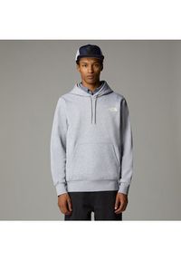 The North Face Bluza Simple Dome NF0A89FC Szary Regular Fit. Kolor: szary. Materiał: bawełna #2