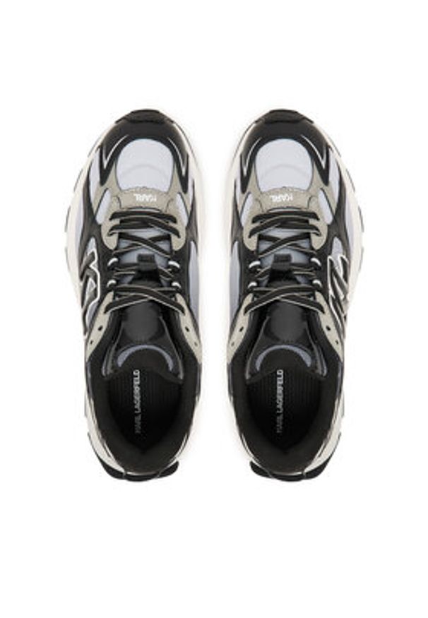 Karl Lagerfeld - KARL LAGERFELD Sneakersy Orion KL55521C Szary. Kolor: szary. Materiał: skóra