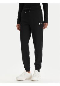 Armani Exchange Spodnie dresowe XW001848 AF18853 UC001 Czarny Regular Fit. Kolor: czarny. Materiał: bawełna #1