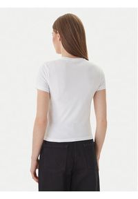 Guess Jeans T-Shirt W6GIB1 J1314 Biały Slim Fit. Kolor: biały. Materiał: bawełna #2