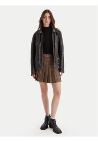 Liu Jo Spódnica mini MF5156 T4335 Beżowy Regular Fit. Kolor: beżowy. Materiał: syntetyk #4