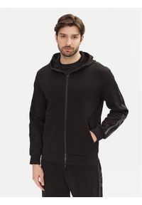 EA7 Emporio Armani Bluza 7M000142 AF12660 UC001 Czarny Regular Fit. Kolor: czarny. Materiał: bawełna, syntetyk