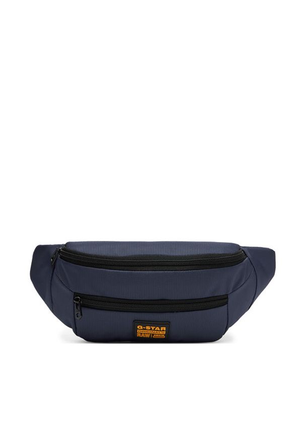 G-Star RAW - G-Star Raw Saszetka nerka GSR-P-003-07 Granatowy. Kolor: niebieski. Materiał: materiał