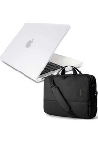 Etui Alogy Etui Alogy Hard Case do Apple Macbook Air 13 2022 M2 Matowy Biały + Torba do 15.6". Kolor: biały