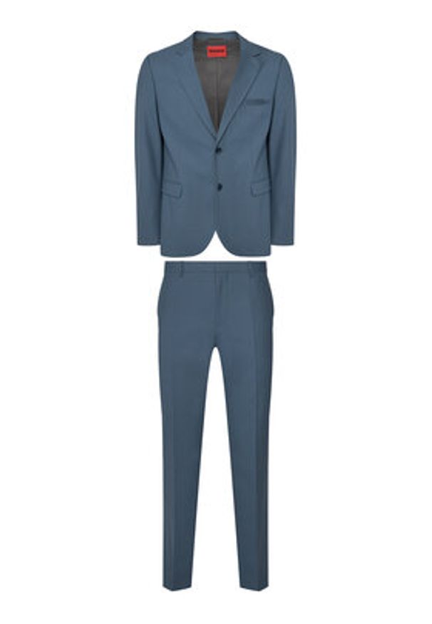 Hugo - HUGO Garnitur Arti-Hesten253X 50544524 Niebieski Extra Slim Fit. Kolor: niebieski. Materiał: syntetyk