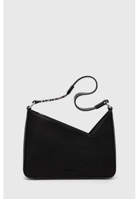 Hugo - HUGO torebka kolor czarny. Kolor: czarny. Rodzaj torebki: na ramię #1