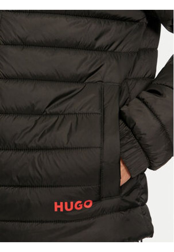 Hugo Kurtka puchowa Brent2441 50518785 Czarny Regular Fit. Kolor: czarny. Materiał: syntetyk