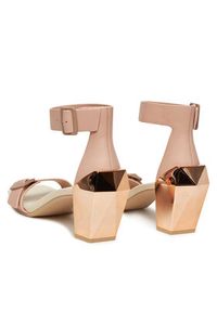 United Nude Sandały Gem Keiko Mid 1090586116 Beżowy. Kolor: beżowy. Materiał: skóra #4