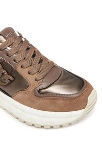 Pinko - PINKO Sneakersy Gem 07 SS0055P106 Brązowy. Kolor: brązowy. Materiał: materiał #5