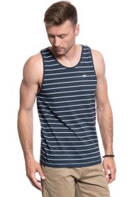 Mustang - MĘSKI TANK TOP MUSTANG AXELY/D STRIPES 1009527 11673