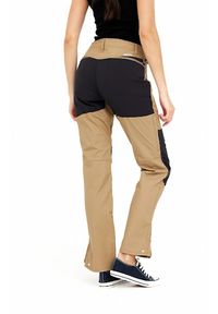 Wrangler - WRANGLER REINFORCED SOFTSHELL PANT DAMSKIE SPODNIE MATERIAŁOWE ELMWOO WC2GAW17D 112324385. Materiał: materiał, softshell #4