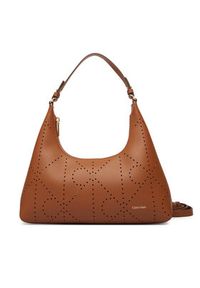 Calvin Klein Torebka Emblem Aop Perfor Lthr Bag LV04F3367G Brązowy. Kolor: brązowy. Materiał: skórzane #6