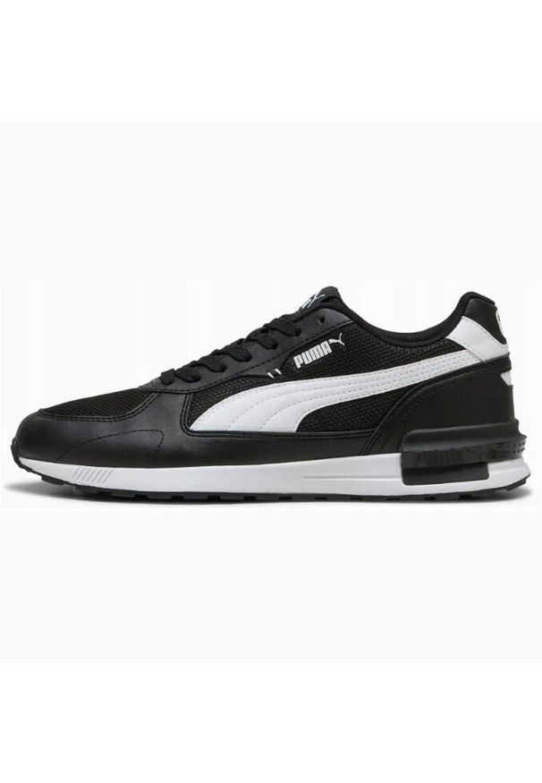 Buty Sportowe Męskie Puma Graviton Sl Remix. Zapięcie: sznurówki. Kolor: czarny. Materiał: materiał. Szerokość cholewki: normalna. Sport: turystyka piesza