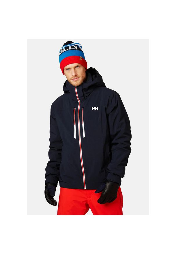 Kurtka narciarska Helly Hansen alpha lifaloft. Kolor: niebieski. Sezon: zima. Sport: narciarstwo