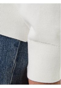 Calvin Klein Jeans Sweter LV04RC309G Écru Regular Fit. Materiał: bawełna #5