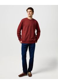 Wrangler - MESKA BLUZA WRANGLER SIGN OFF CREW FIRED BRICK 112371464 #3