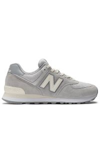 Buty New Balance U574GBG - szare. Kolor: szary. Materiał: guma, skóra, zamsz, materiał, syntetyk. Szerokość cholewki: normalna. Model: New Balance 574 #1