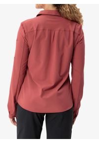 Koszula podróżnicza damska Vaude Rosemoor LS Shirt IV. Kolor: czerwony