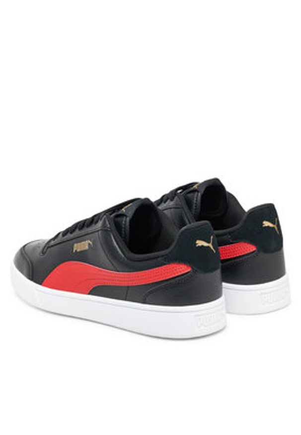 Puma Sneakersy Shuffle 309668 39 Czarny. Kolor: czarny. Materiał: skóra