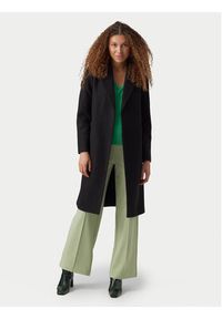 Vero Moda Płaszcz przejściowy Fortuneaya 10278330 Czarny Regular Fit. Kolor: czarny. Materiał: syntetyk