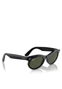 Ray-Ban Okulary przeciwsłoneczne Wayfarer Oval 0RB2242 901/31 Czarny. Kolor: czarny #1