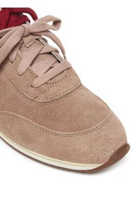 Patrizia Pepe Sneakersy 2Z0054/L055-FG47 Beżowy. Kolor: beżowy. Materiał: zamsz, skóra #6