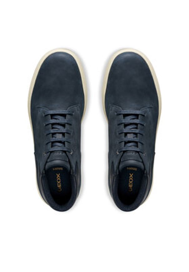 Geox Sneakersy U Baltmoore U56LDE 000FF C4002 Granatowy. Kolor: niebieski. Materiał: skóra