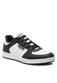 Kappa Sneakersy Logo Malone 4 341R5DW Biały. Kolor: biały. Materiał: skóra #5