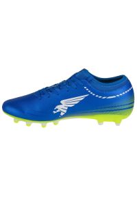 Buty piłkarskie Joma Evolution 2404 Fg EVOS2404FG niebieskie. Zapięcie: sznurówki. Kolor: niebieski. Materiał: guma, syntetyk, materiał. Szerokość cholewki: normalna. Sport: piłka nożna