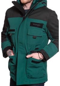 Wrangler - WRANGLER PARKA MĘSKA KURTKA ZIMOWA DŁUGA PINE W4B6XPG01 112129089. Długość: długie. Sezon: zima #10