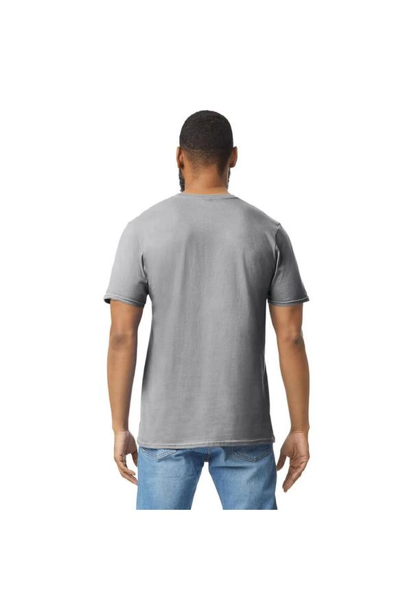 GILDAN - Koszulka Softstyle Dla Dorosłych Unisex. Kolor: szary, wielokolorowy, brązowy. Sport: turystyka piesza