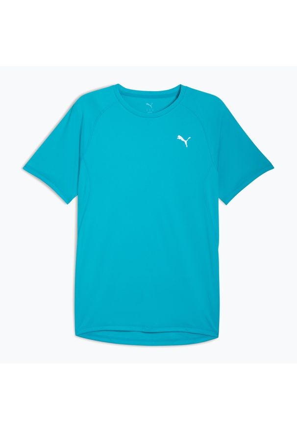 Puma - Koszulka do biegania męska PUMA Run Velocity Tee Poly. Kolor: niebieski. Sport: bieganie