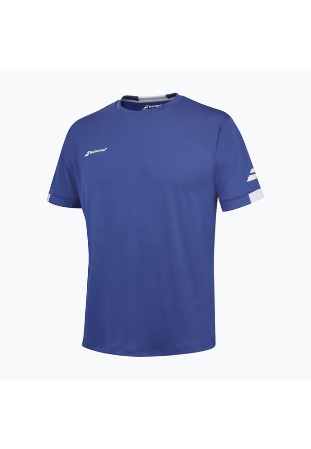 Koszulka dziecięca Babolat Play Crew Neck. Kolor: niebieski. Sport: tenis
