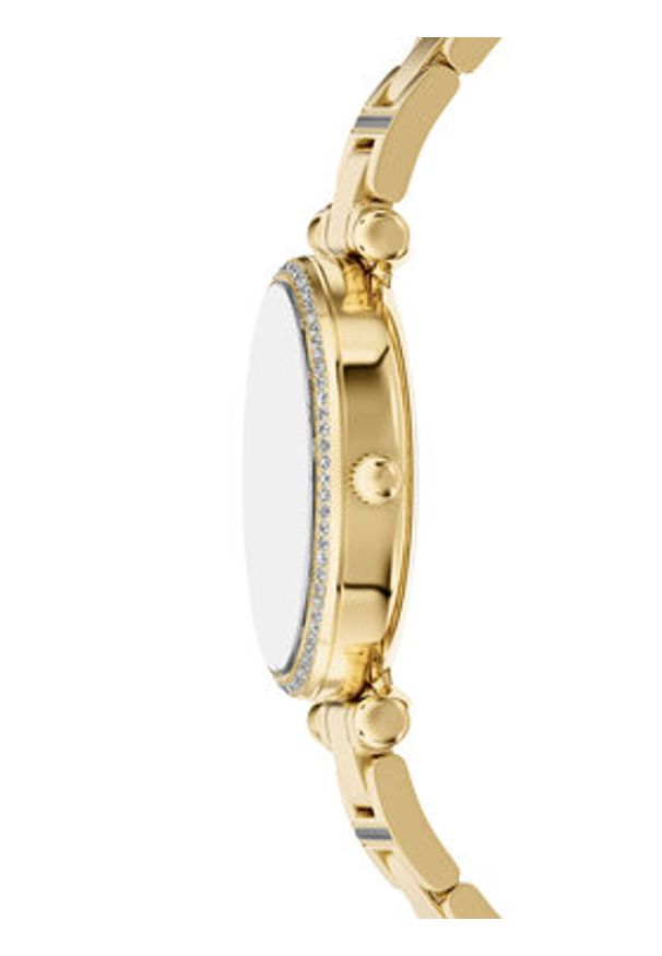 Fossil Zegarek Carlie ES5465 Złoty. Kolor: złoty