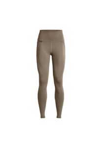 Spodnie sportowe damskie Under Armour 1361109200. Kolor: beżowy. Materiał: materiał, syntetyk