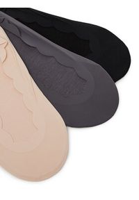 Nine West Skarpety LA_NW_4WB_009_SS25 (3-PACK) BKACK/MIX Kolorowy. Materiał: materiał, bawełna. Wzór: kolorowy