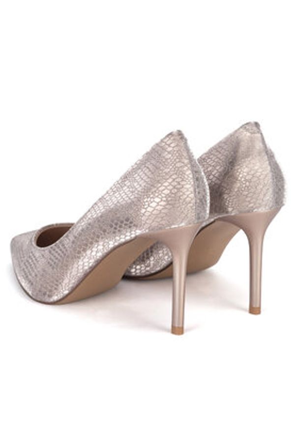 Jenny Fairy Szpilki WFA3004-2 Beżowy. Kolor: beżowy. Materiał: skóra. Obcas: na szpilce