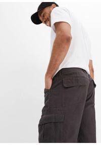 bonprix - Bermudy bojówki Loose Fit. Kolor: szary #3