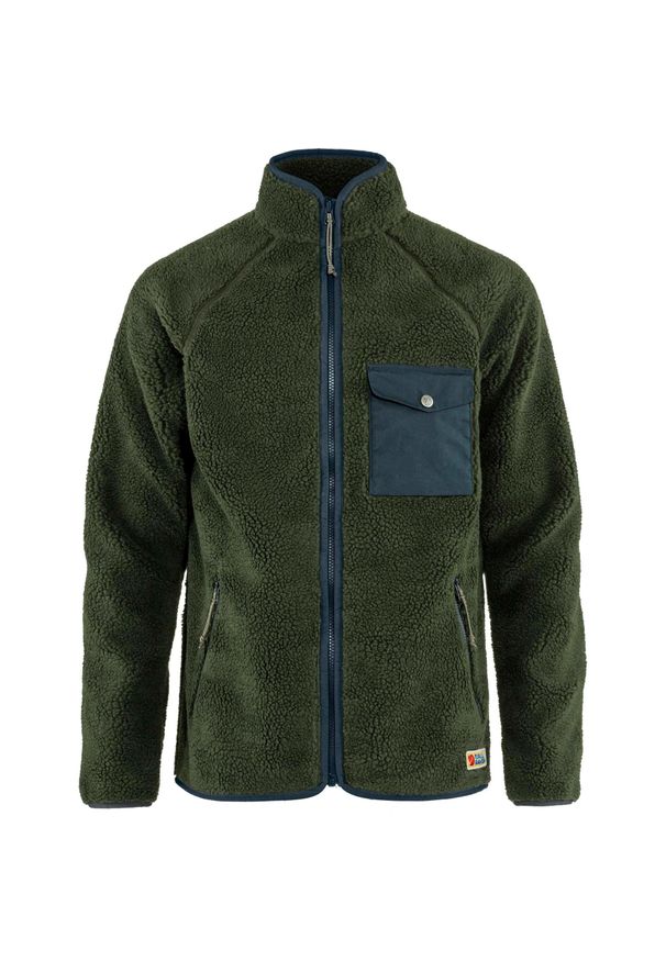 Fjällräven - Bluza Polarowa Fjall Raven Vardag M Dorośli. Kolor: zielony. Materiał: polar. Sport: turystyka piesza
