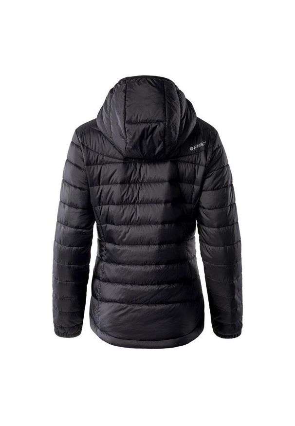 Hi-tec - Kurtka Ocieplana Damska Lady Neva. Kolor: czarny. Materiał: puch. Sport: turystyka piesza